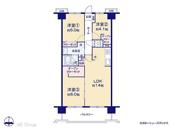 間取り：311002359644