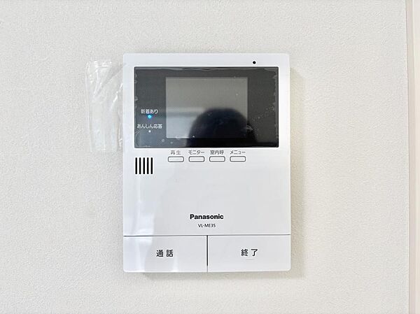 来客者を確認できるＴＶモニター付インターホン