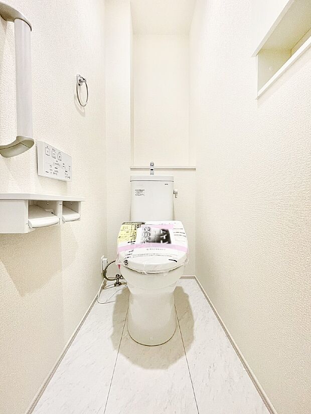 トイレは1階と2階それぞれに配置されていてとても便利です。