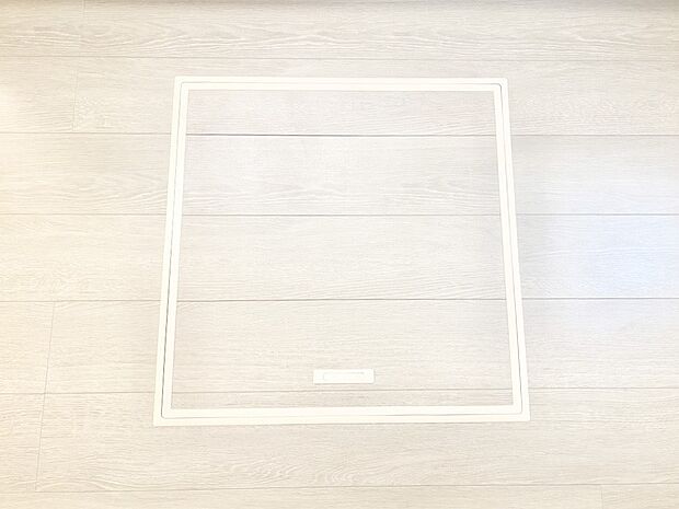 床下収納付き！日用品・非常用品の収納にも大活躍。