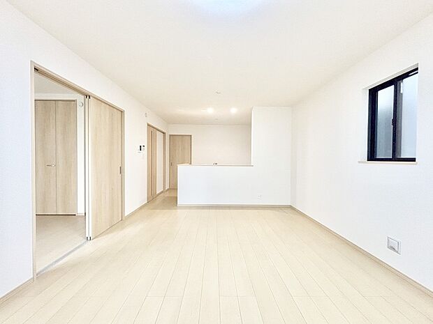 住む方の個性が引き出される、インテリアを考えるのが楽しみなリビングです!