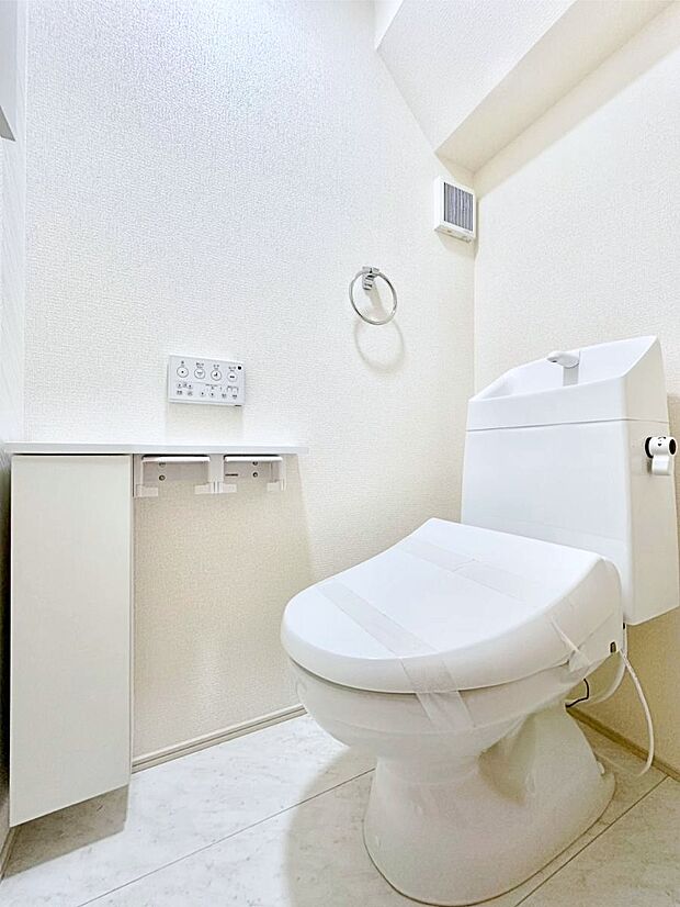 トイレは1階と2階それぞれに配置されていてとても便利です。