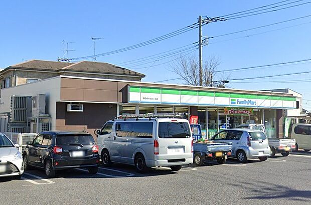 コンビニ 400m ファミリーマート 朝霞根岸台四丁目店