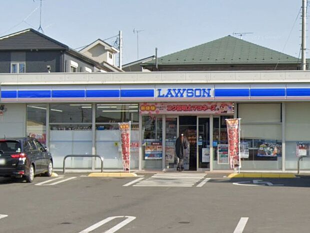 コンビニ 600m ローソンさいたま西遊馬店