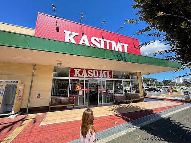スーパー 290m カスミフードスクエア新木駅前店