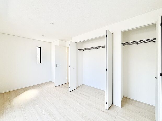 収納が充実しているので居住スペースを広々使えます