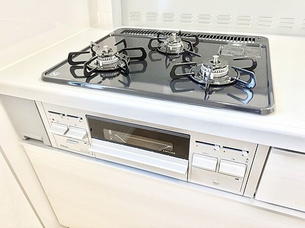 三口ガスコンロでお料理が一気にはかどりそう