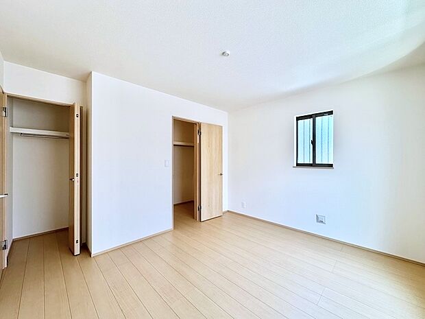 収納も充実しています!どんなお部屋にするか考えるのが楽しみですね。