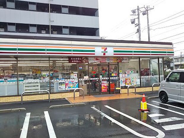 コンビニ 700m セブン-イレブン 松戸北小金店