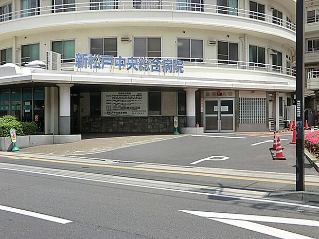 病院 2800m 新松戸中央総合病院