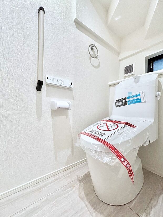 トイレは1階と2階それぞれに配置されていてとても便利です。