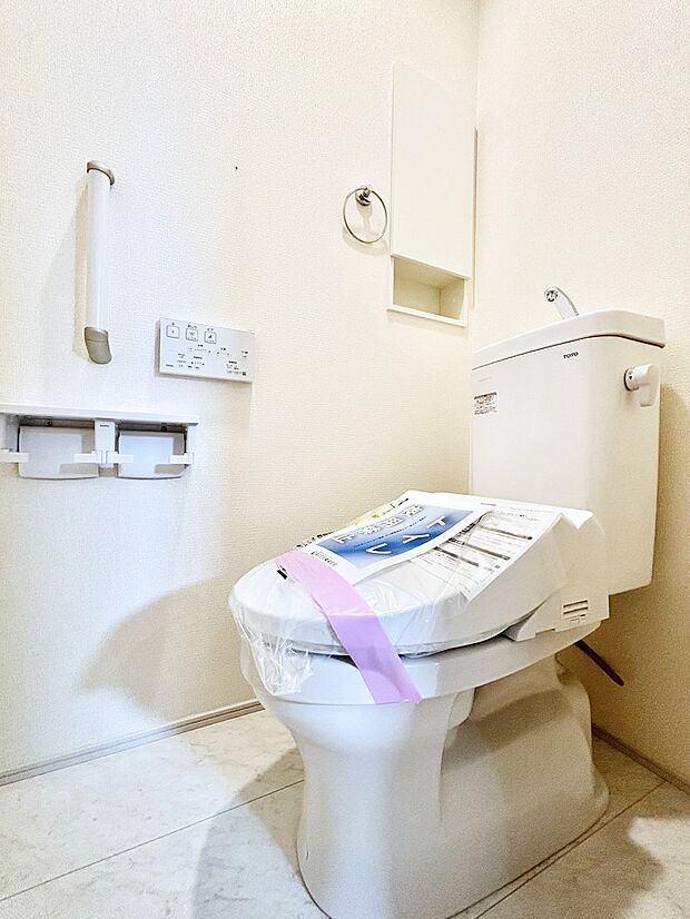 ウォシュレット付きトイレが1階と2階それぞれに配置されていてとても便利です。