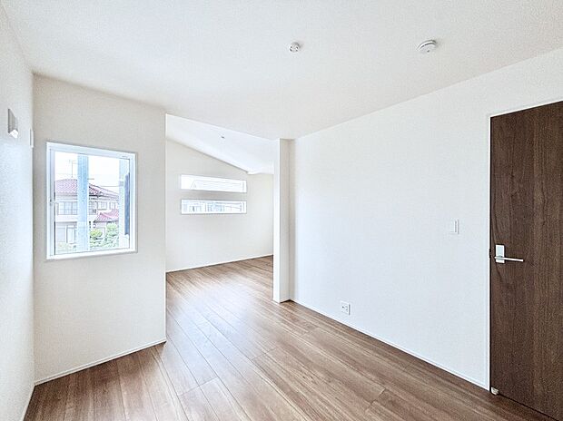 将来は2部屋にすることもできますね。お年頃になったら夢の個室にチェンジ!