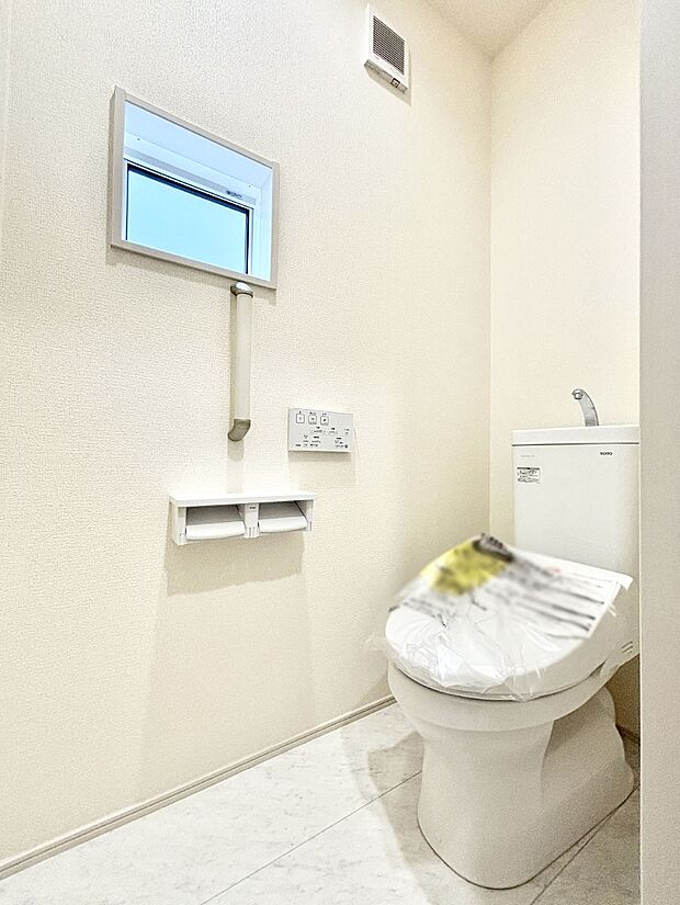 トイレは1階と2階それぞれに配置されていてとても便利です。