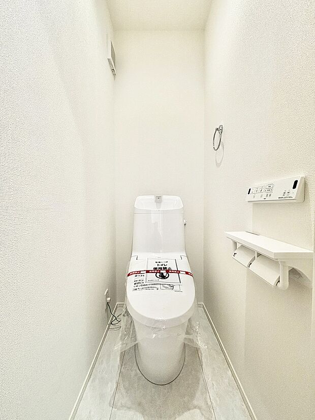 ウォシュレット付きトイレが1階と2階それぞれに配置されていてとても便利です。