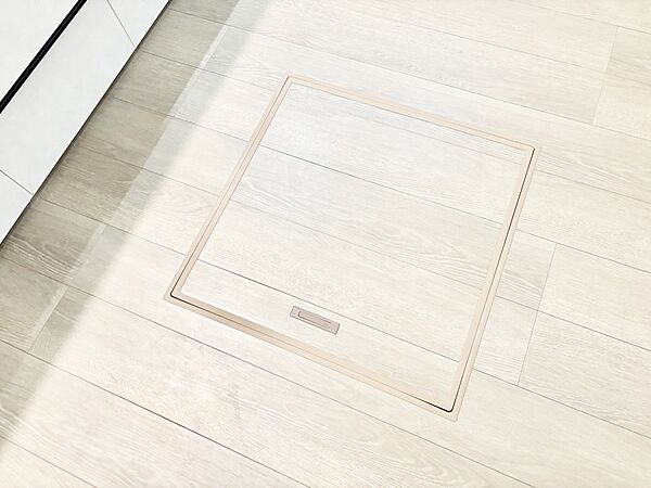 床下収納付き！日用品・非常用品の収納にも大活躍。