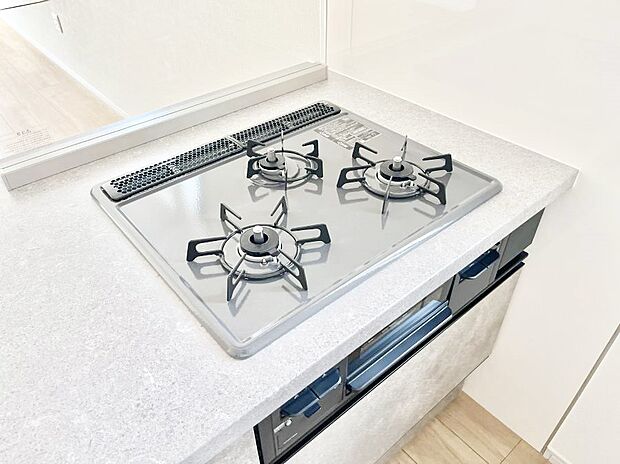 三口ガスコンロでお料理が一気にはかどりそう