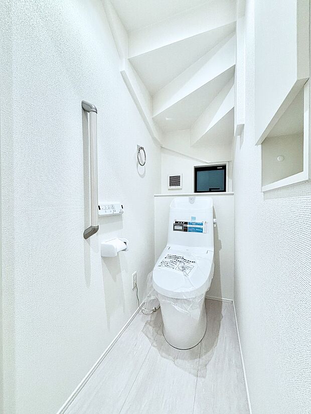 ウォシュレット付きトイレが1階と2階それぞれに配置されていてとても便利です。