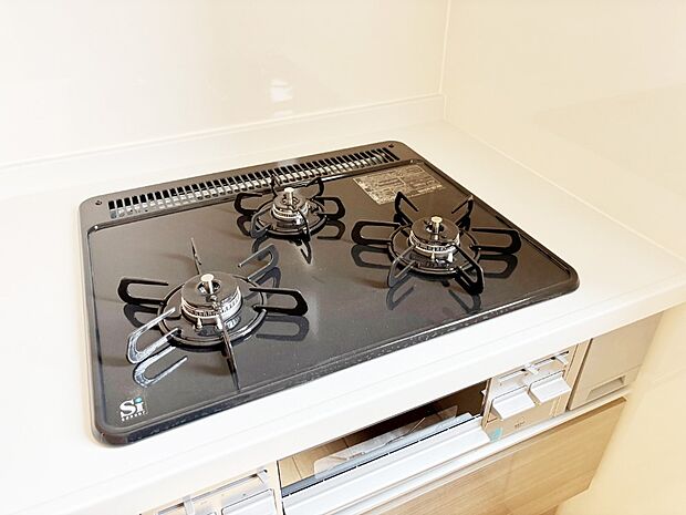 三口ガスコンロでお料理が一気にはかどりそう