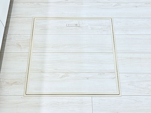 床下収納付き！日用品・非常用品の収納にも大活躍。