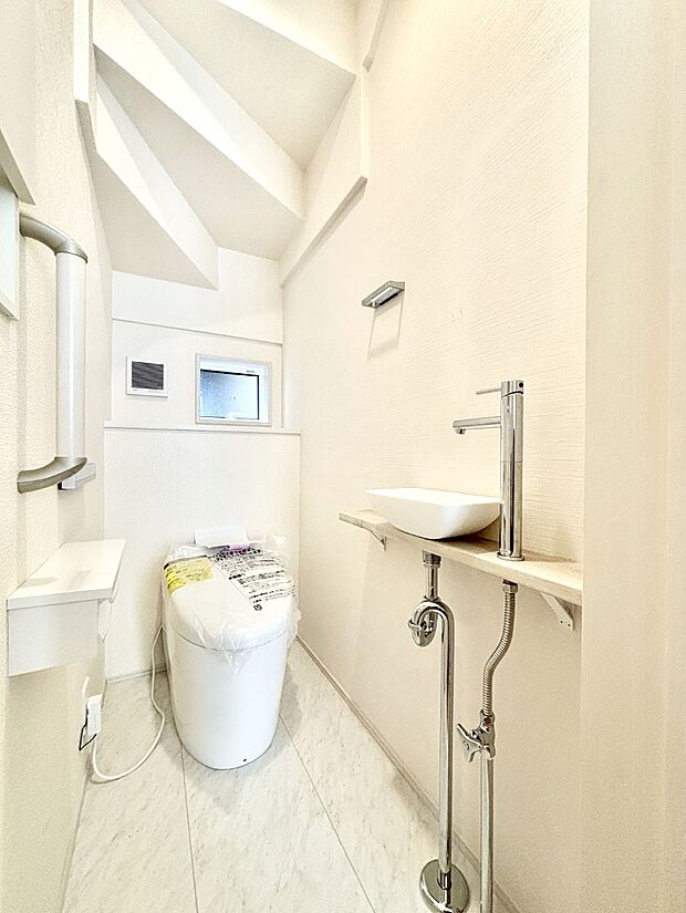 トイレは1階と2階それぞれに配置されていてとても便利です。
