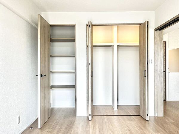 たっぷりの収納スペースでいつでも住空間がスッキリ保てそう