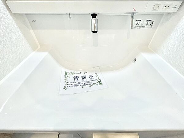 ハンドシャワー付き！使いやすい洗面台。