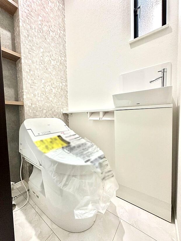トイレは1階と2階それぞれに配置されていてとても便利です。