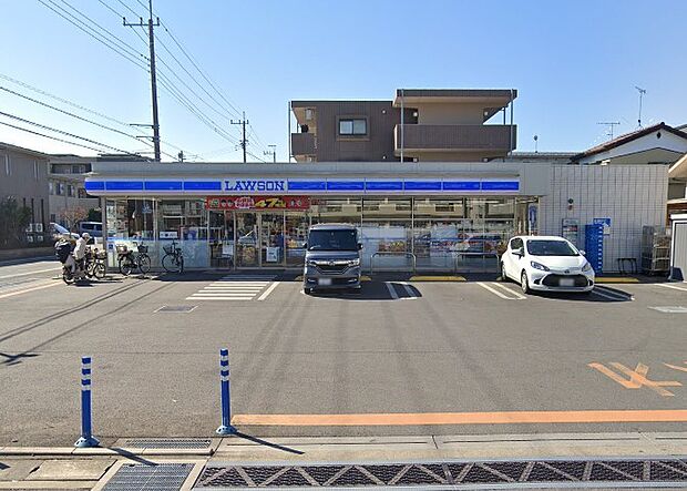 コンビニ 880m ローソン 川越清水町店