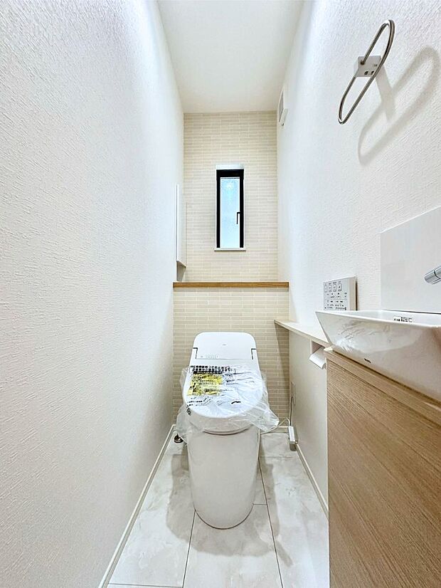 トイレは1階と2階それぞれに配置されていてとても便利です。