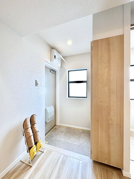 家族の帰宅やお客様をあたたかく迎える玄関