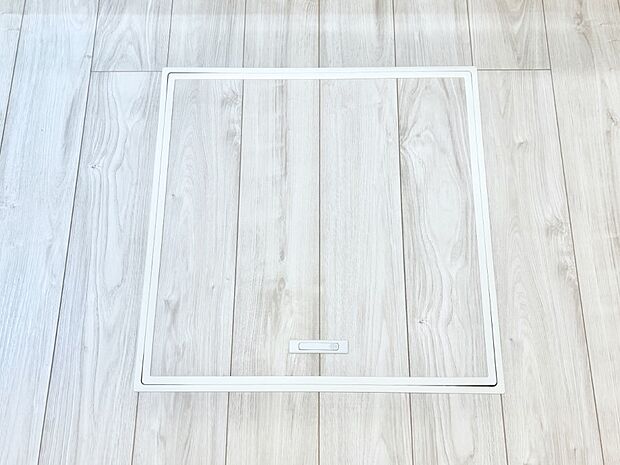 床下収納付き!日用品・非常用品の収納にも大活躍。