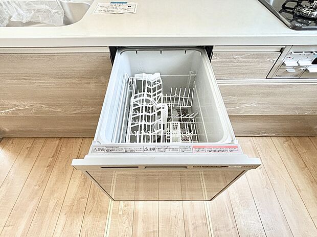 面倒なお片づけは食洗機にお任せ!家事の負担が減って、時間にも気持ちにもゆとりができます。