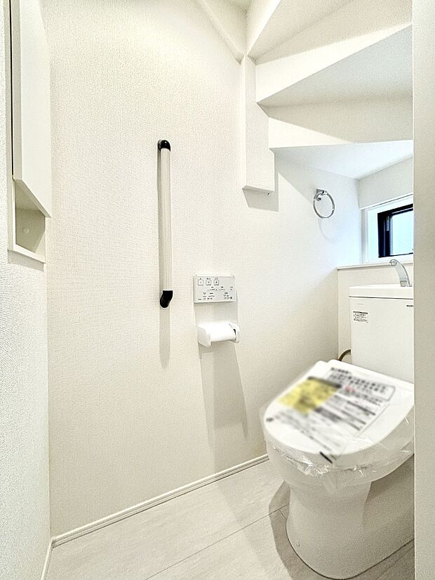 トイレは1階と2階それぞれに配置されていてとても便利です。
