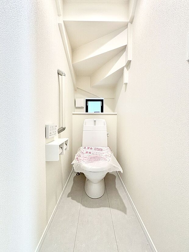 トイレは1階と2階それぞれに配置されていてとても便利です。