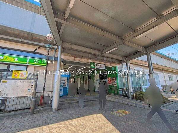 駅 1200m JR「東川口」駅