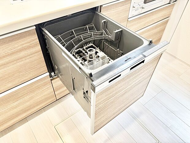面倒なお片づけは食洗機にお任せ!家事の負担が減って、時間にも気持ちにもゆとりができます。