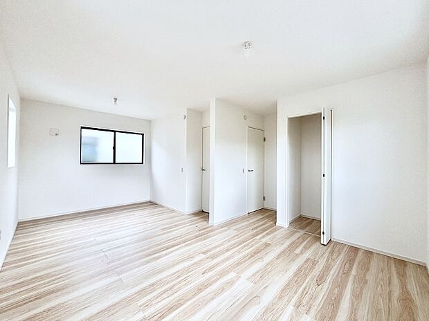 将来は2部屋にすることもできますね。お年頃になったら夢の個室にチェンジ!