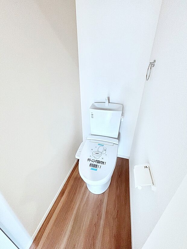 トイレは1階と2階それぞれに配置されていてとても便利です。