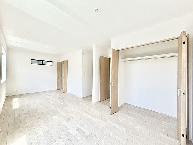 将来は2部屋にすることもできますね。お年頃になったら夢の個室にチェンジ!