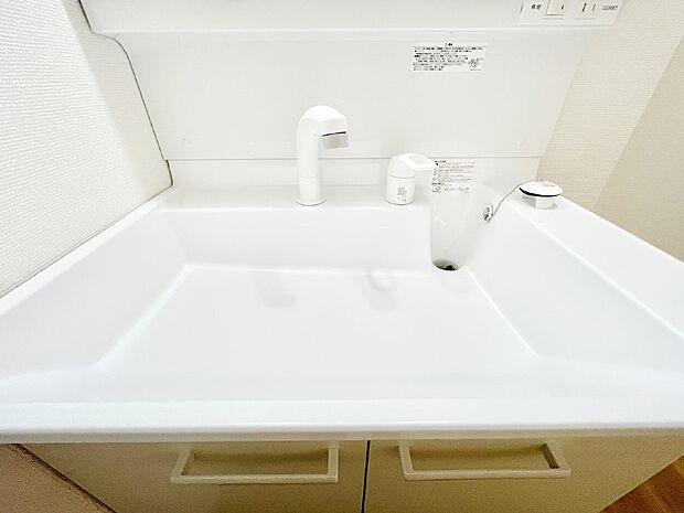 ハンドシャワー付き!使いやすい洗面台。