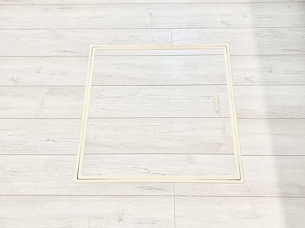 床下収納付き!日用品・非常用品の収納にも大活躍。