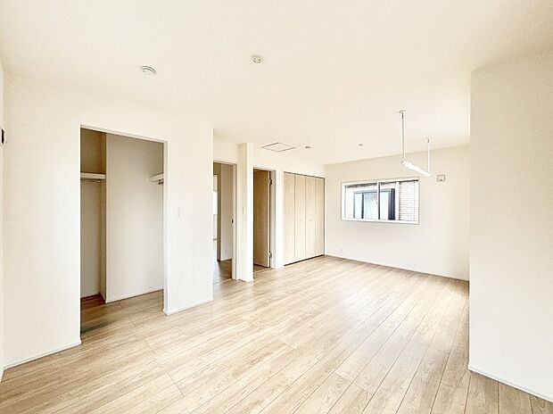 将来は2部屋にすることもできますね。お年頃になったら夢の個室にチェンジ!