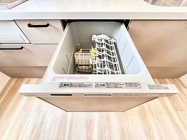 面倒なお片づけは食洗機にお任せ!家事の負担が減って、時間にも気持ちにもゆとりができます。