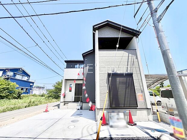 上質感あふれる外観デザイン。魅力の住まいを実現。