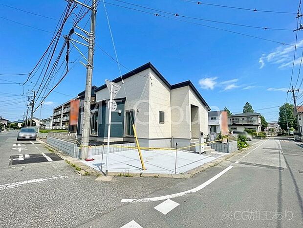 陽光と開放感に恵まれた角地。ここから始まる新生活を応援いたします！