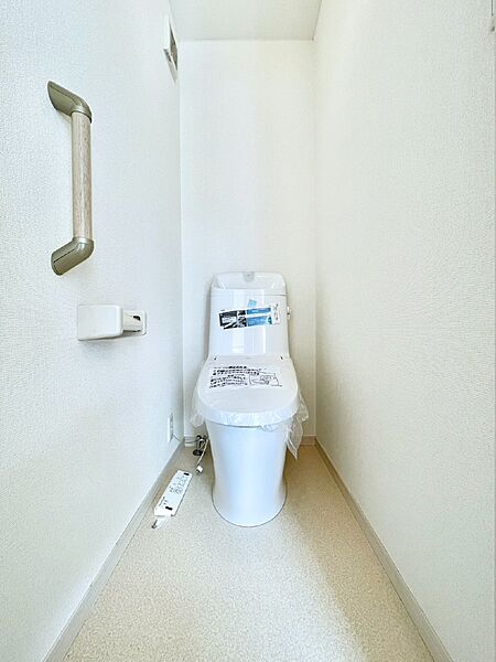 トイレは1階と2階それぞれに配置されていてとても便利です。