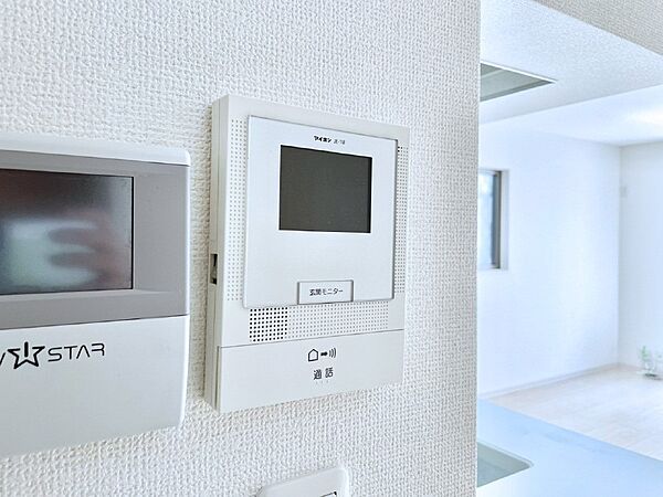 来客者を確認できるＴＶモニター付インターホン