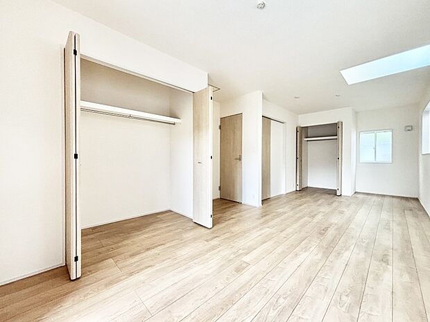 2部屋に分けても利用できるフレキシブルな間取りプラン