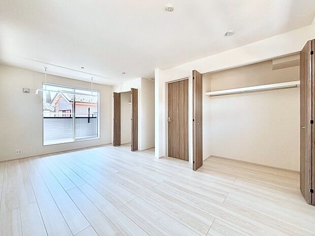 将来は2部屋にすることもできますね。お年頃になったら夢の個室にチェンジ!